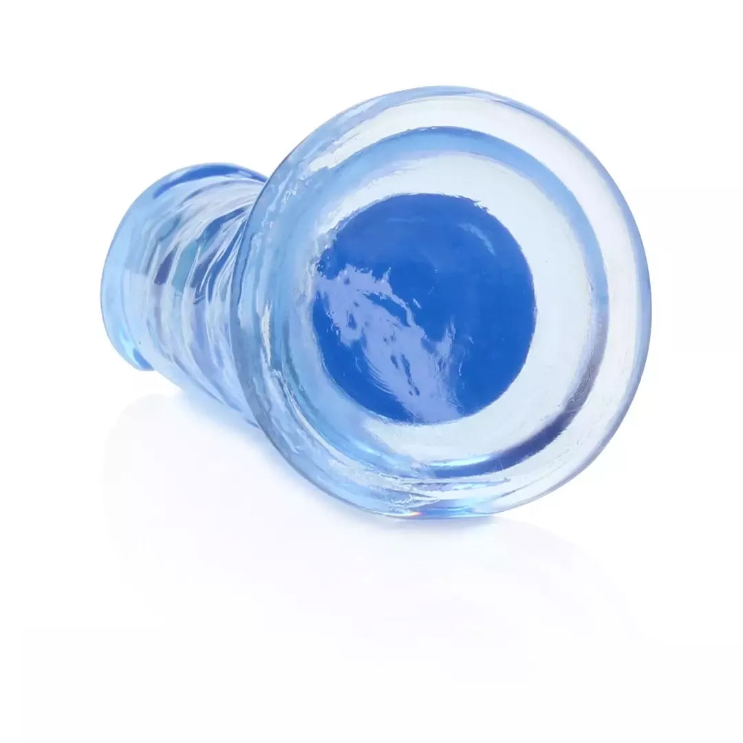 RealRock Crystal Clear Model 6" intymus treniruoklis su siurbtuku
