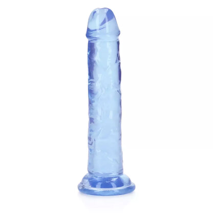 RealRock Crystal Clear Model 6" intymus treniruoklis su siurbtuku