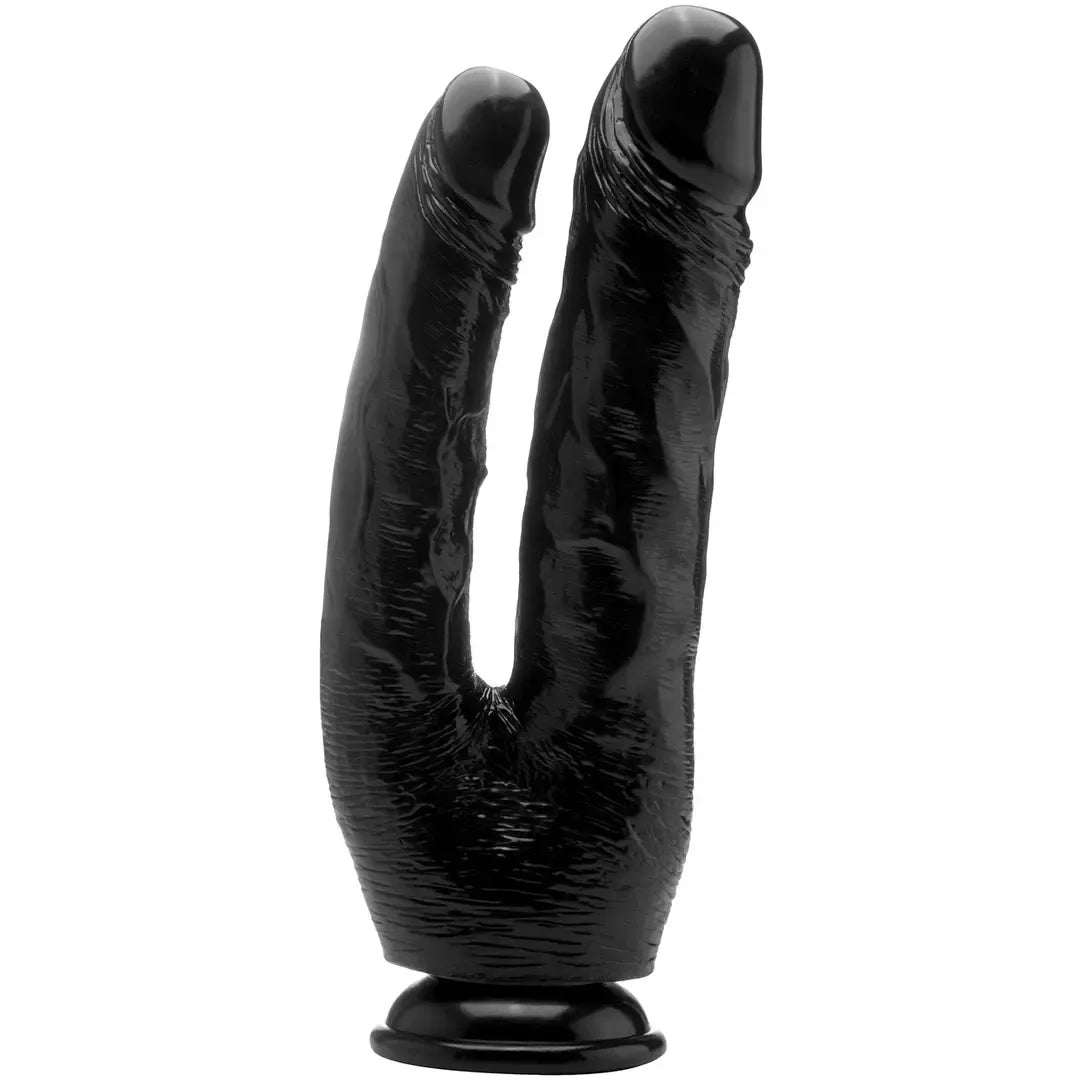 RealRock Double Model 10/25 cm dvipusė anatominė sistema, odos spalvos