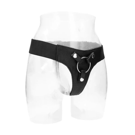 RealRock Elastic Harness universalus minkštas reguliuojamas diržas, juodas