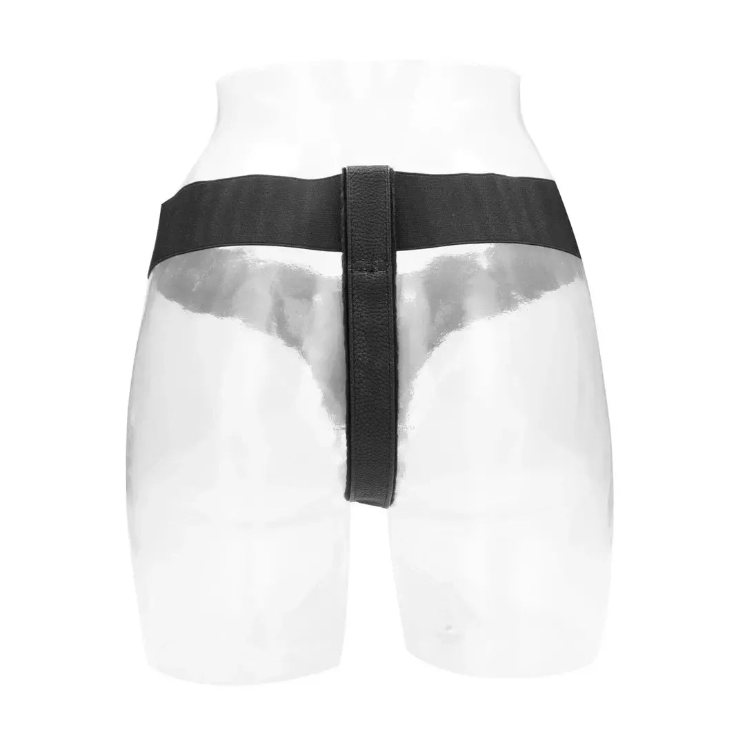 RealRock Elastic Harness universalus minkštas reguliuojamas diržas, juodas