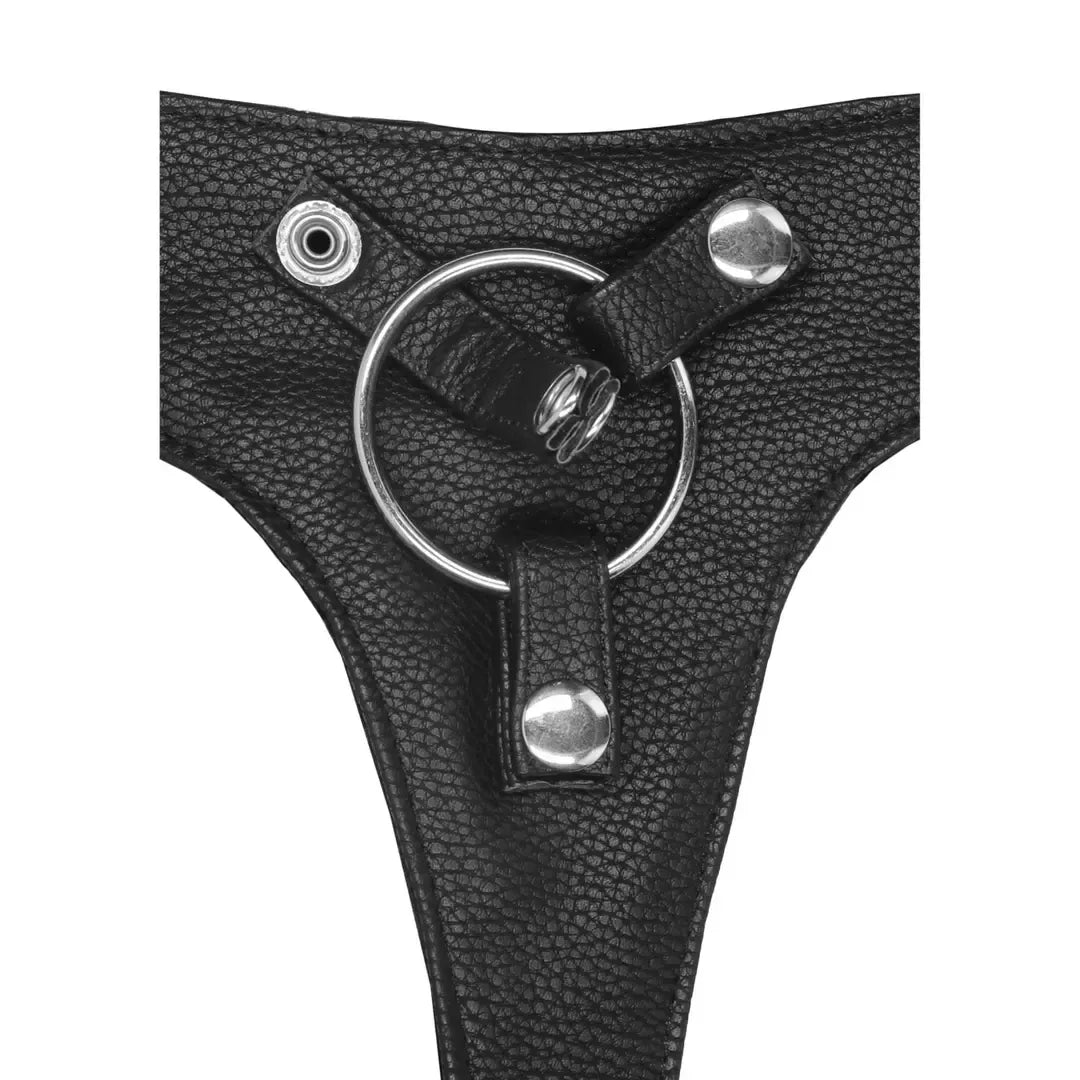 RealRock Elastic Harness universalus minkštas reguliuojamas diržas, juodas