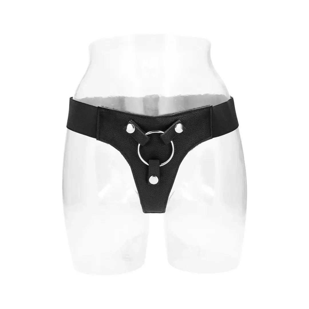 RealRock Elastic Harness universalus minkštas reguliuojamas diržas, juodas