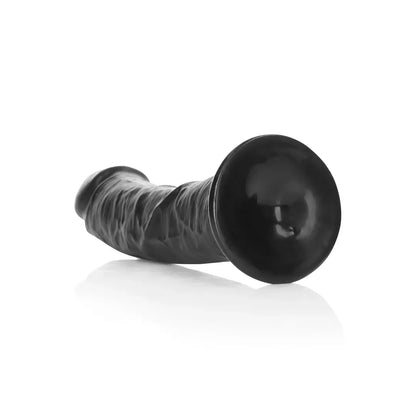 RealRock lenktas modelis su siurbtuku 20,5 cm - natūrali apdaila