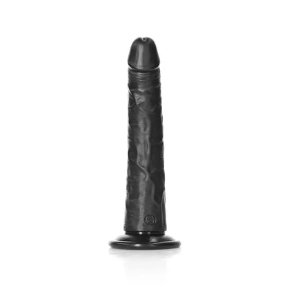 RealRock Slim 20,5 cm anatominis modelis su siurbtuku, smėlio spalvos
