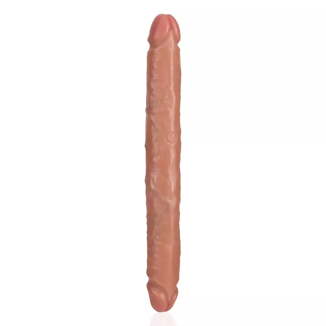RealRock Slim Double Ended Intimate Model 30,5 cm – Natūralios kūno spalvos