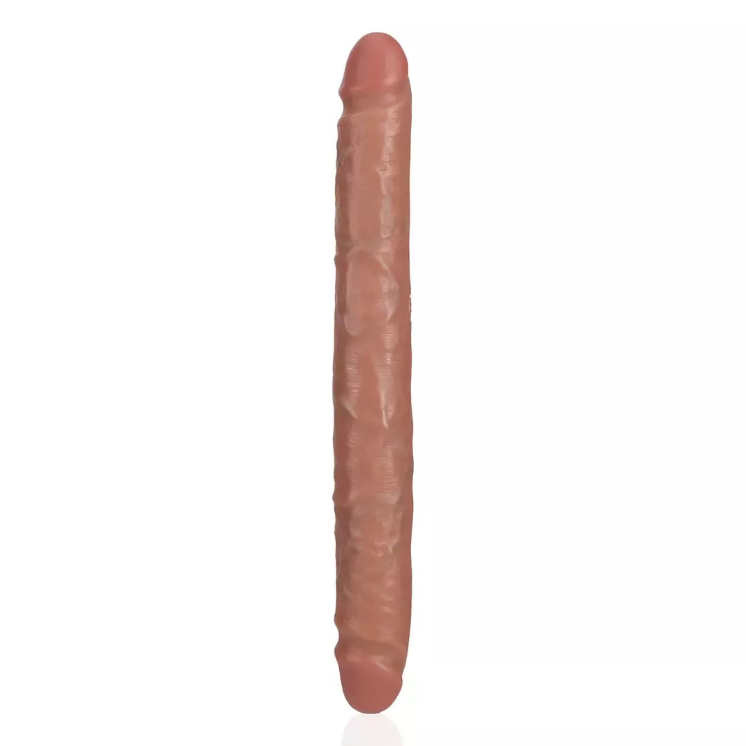 RealRock Slim Double Ended Intimate Model 30,5 cm – Natūralios kūno spalvos
