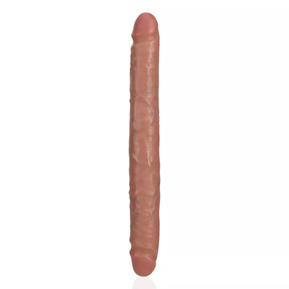 RealRock Slim Double Ended Intimate Model 30,5 cm – Natūralios kūno spalvos