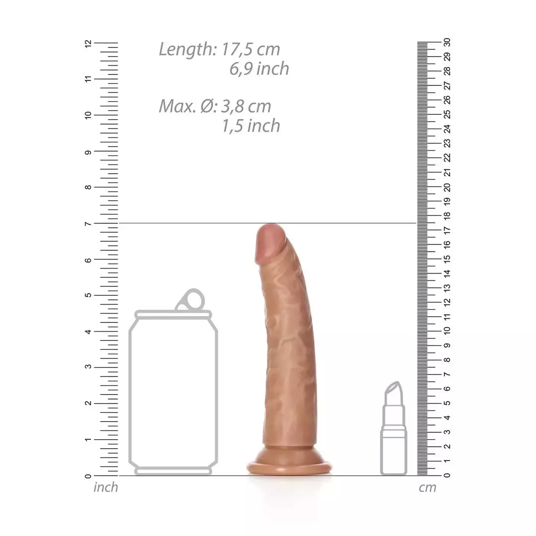 RealRock Slim Model su siurbtuku 15,5 cm – natūrali apdaila