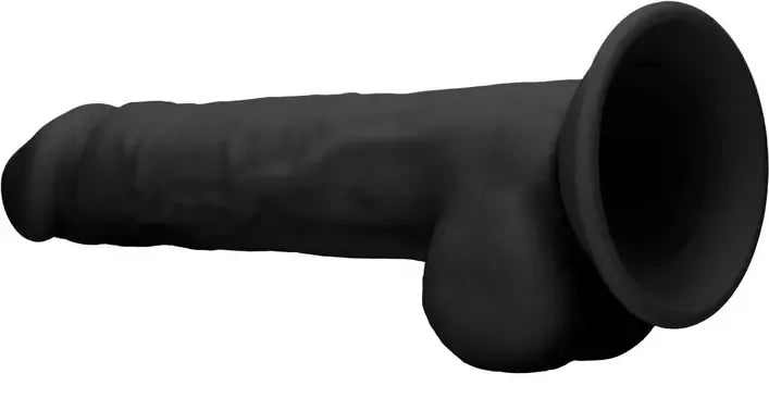 REALROCK ULTRA 24 cm silikoninis modelis su termo reagavimo funkcija ir siurbtuku