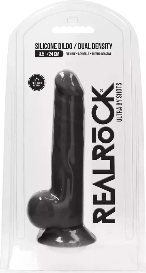 REALROCK ULTRA 24 cm silikoninis modelis su termo reagavimo funkcija ir siurbtuku