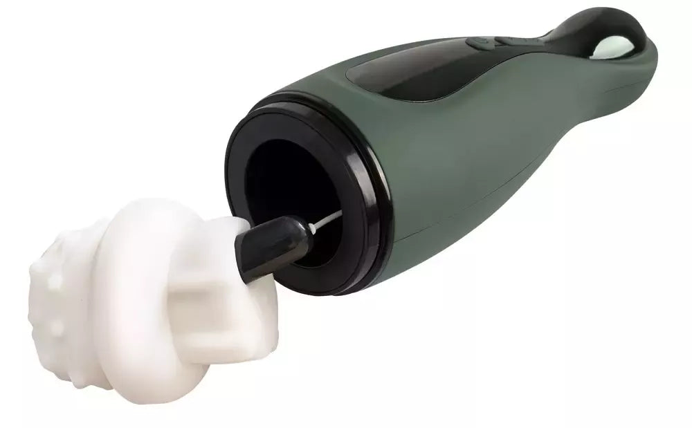 Rebel Intimate Machine 2-in-1 siurbimo ir vibracijos prietaisas, juodas, 25,8 cm