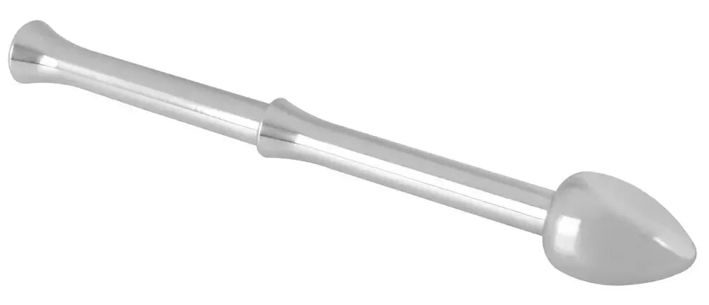 Rebel Metal Milking Stick – įkraunama prostatos masažuoklio sistema, sidabrinė, 26,5 cm