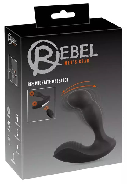 Rebel RC Intimate Massager Prostate Model masažuoklis su nuotolinio valdymo pulteliu, 13,1 cm
