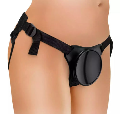 Reguliuojama „strap-on“ diržų sistema King Cock Elite Beginner, juoda