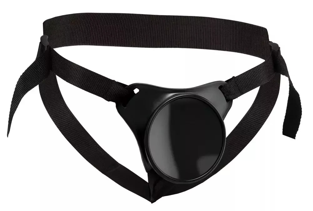 Reguliuojama „strap-on“ diržų sistema King Cock Elite Beginner, juoda