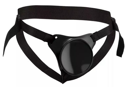 Reguliuojama „strap-on“ diržų sistema King Cock Elite Beginner, juoda