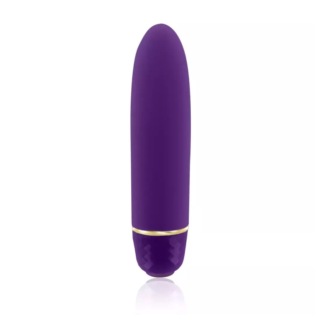 Rianne S Classique Deep Purple silikoninis vibratorius, 7 režimai