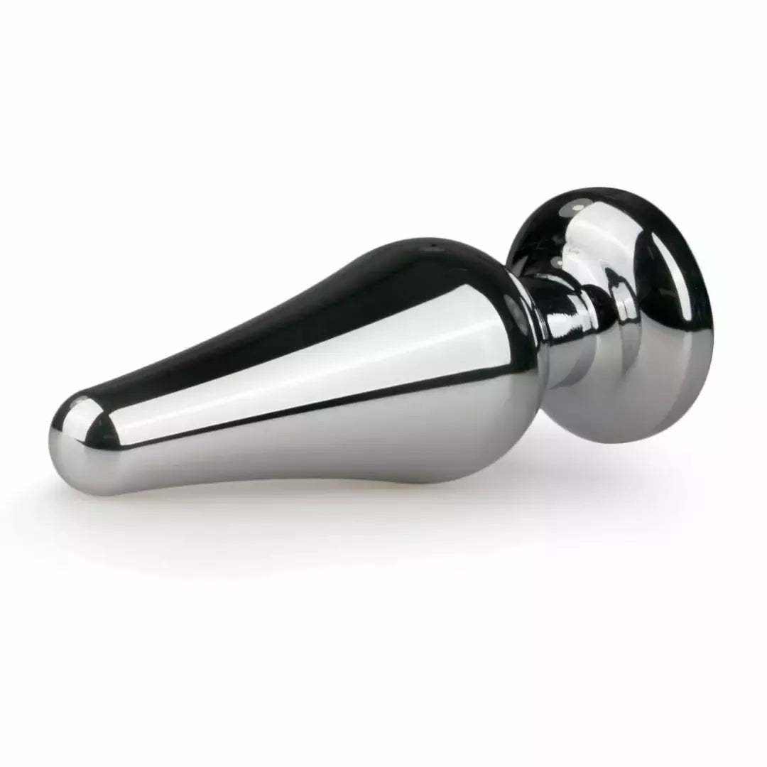 Rimba Aluminium Plug Crystal Clear – siaurėjantis dizainas, vidutinis dydis