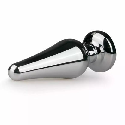 Rimba Aluminium Plug Crystal Clear – siaurėjantis dizainas, vidutinis dydis