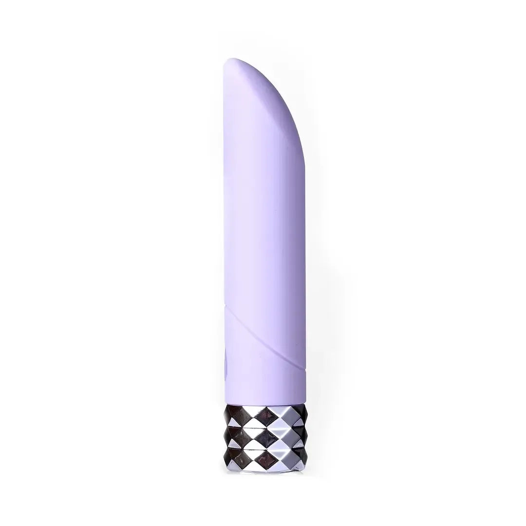 Rocks Off Angel Mini Bullet Vibrator 25 funkcijų violetinis kompaktiškas modelis