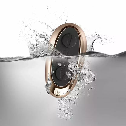 Rocks-Off Petite Sensations Desire Black – nuotoliniu būdu valdomas analinis kaištis, silikoninis