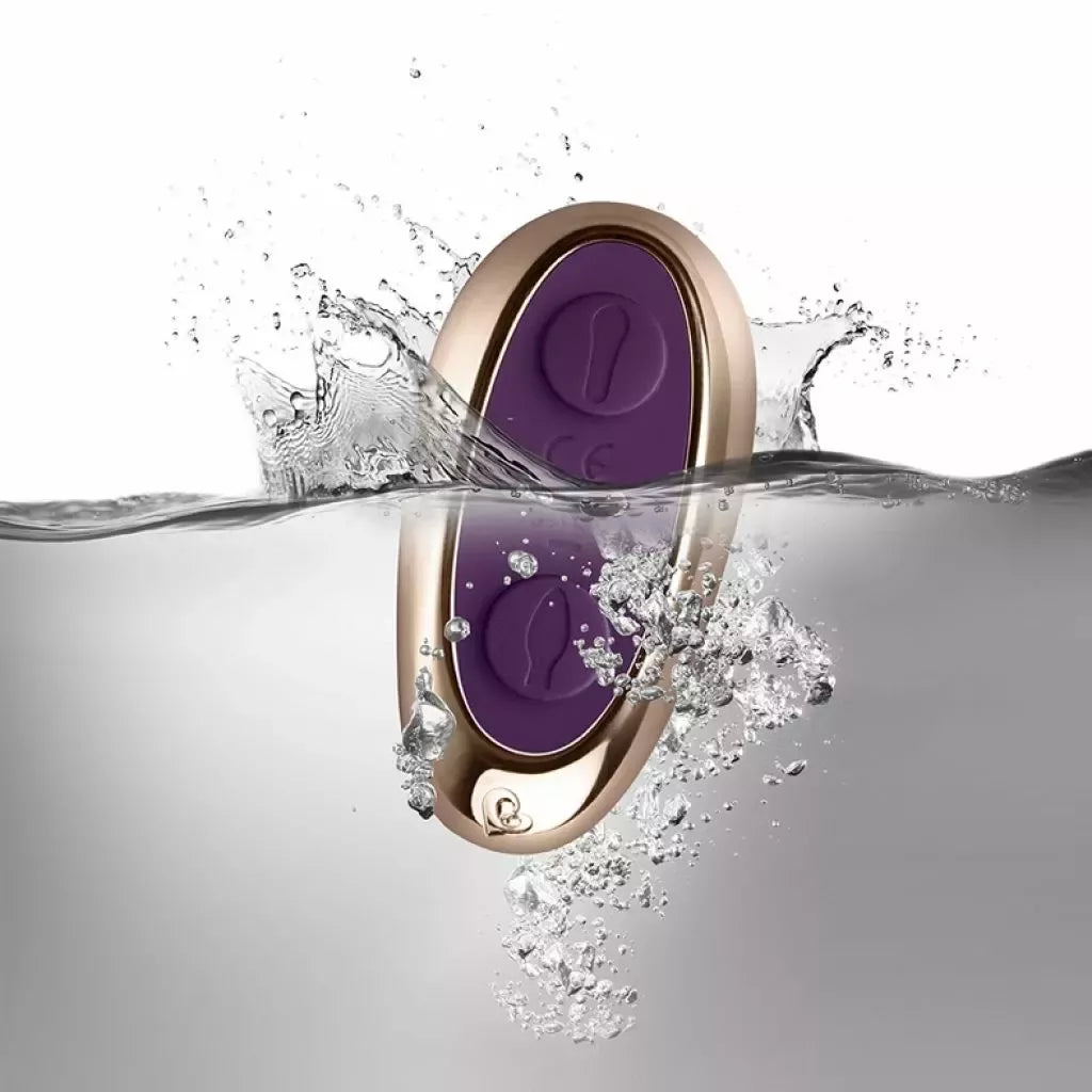 Rocks-Off Petite Sensations Discover nuotoliniu būdu valdomas violetinis analinis kamštis