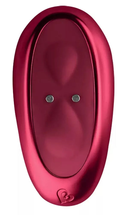 Rocks-Off Ruby Glow 2.0 Blush intymiojo masažo sistema, rožinė, 17,5 cm