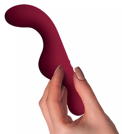 Rocks-Off Ruby Glow 2.0 Blush intymiojo masažo sistema, rožinė, 17,5 cm
