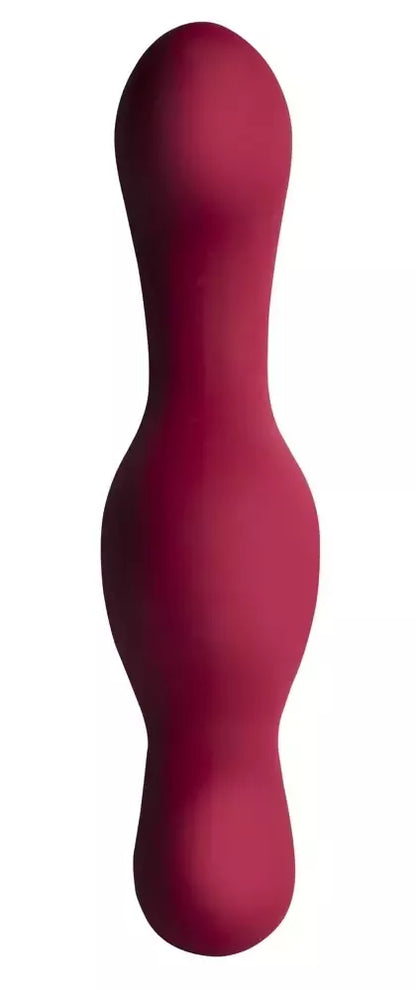 Rocks-Off Ruby Glow 2.0 Blush intymiojo masažo sistema, rožinė, 17,5 cm