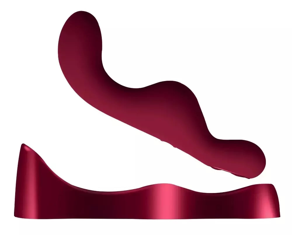 Rocks-Off Ruby Glow 2.0 Blush intymiojo masažo sistema, rožinė, 17,5 cm