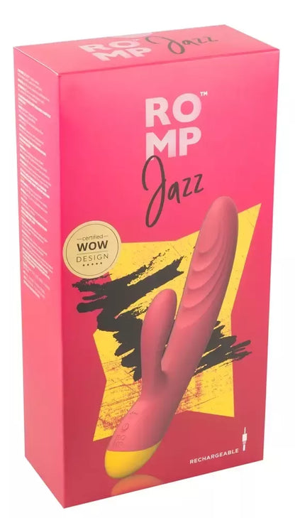 ROMP Jazz intymus silikoninis modelis su 10 vibracijos režimų, violetinis