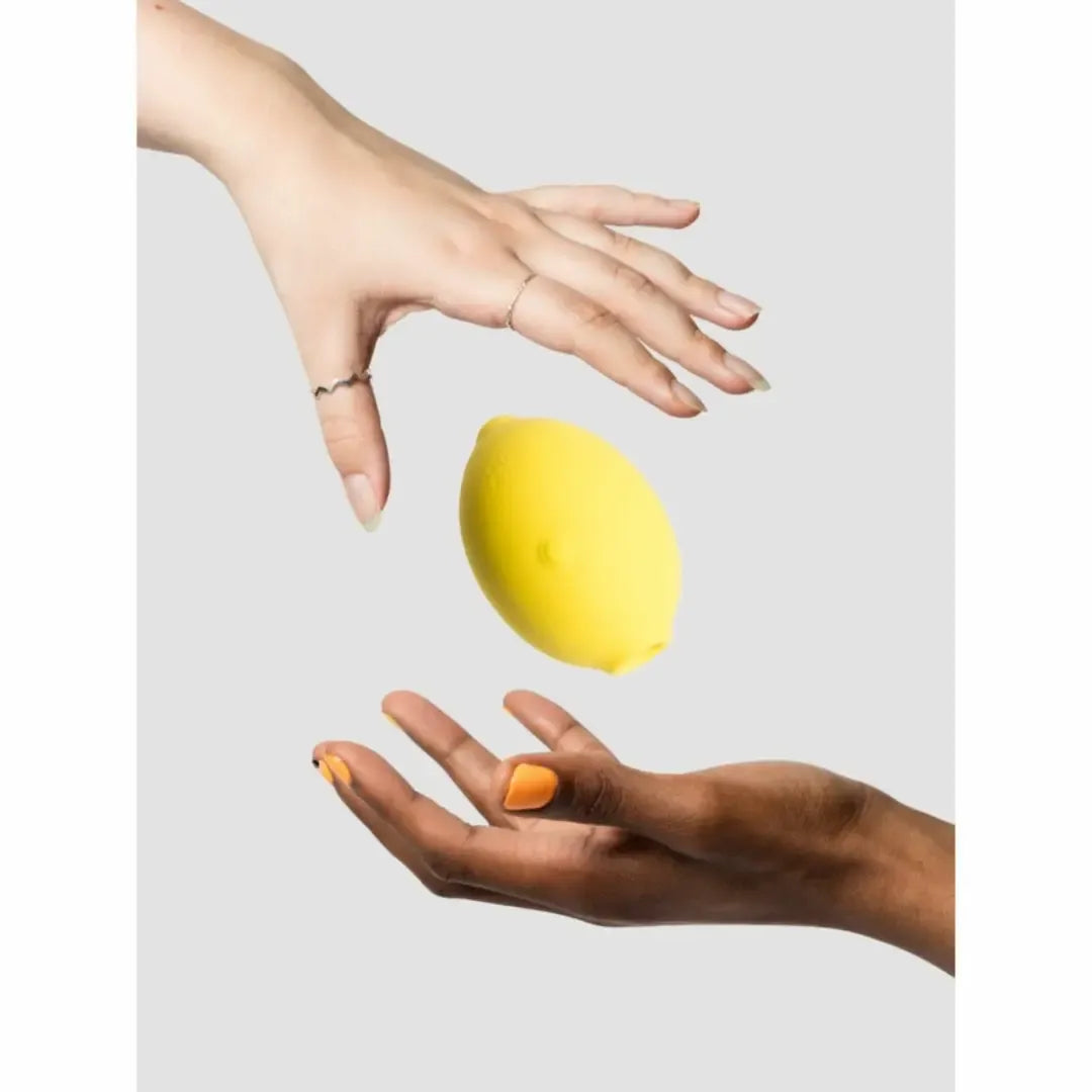 ROMP Lemon Crush oro pulsacijos sistema, geltona – kompaktiškas vandeniui atsparus modelis