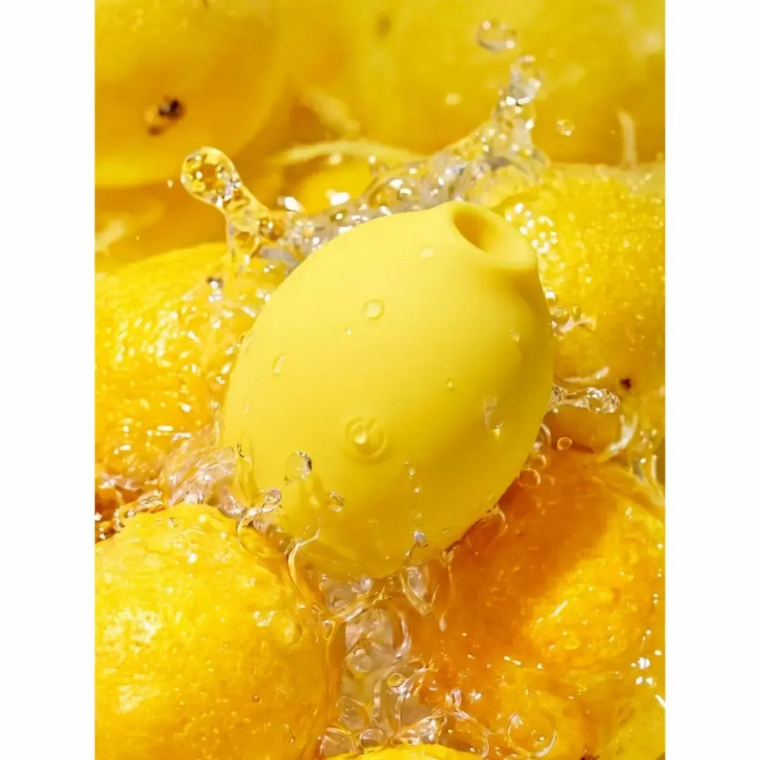 ROMP Lemon Crush oro pulsacijos sistema, geltona – kompaktiškas vandeniui atsparus modelis
