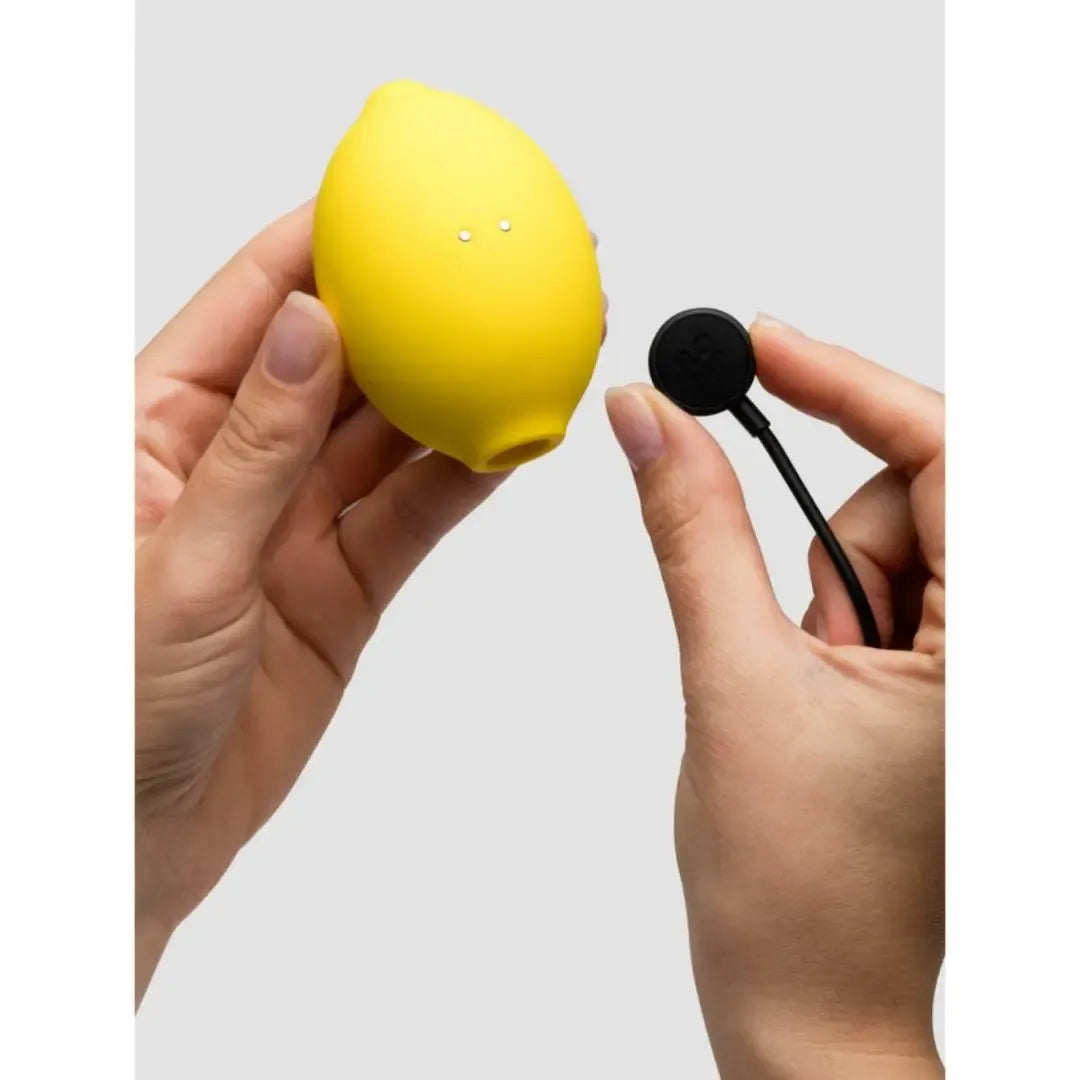 ROMP Lemon Crush oro pulsacijos sistema, geltona – kompaktiškas vandeniui atsparus modelis