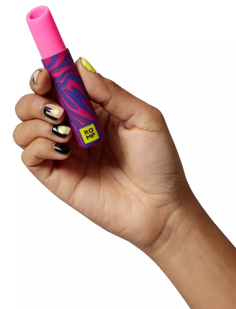 ROMP Lipstick oro bangų kompatiškas intymus prietaisas, atsparus vandeniui, rožinis