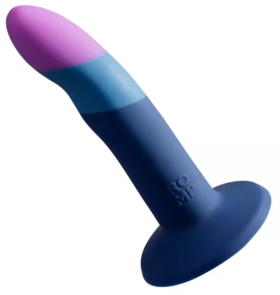 ROMP Piccolo Pegging Kit – silikoninis intymus prietaisas su diržais, 14 cm