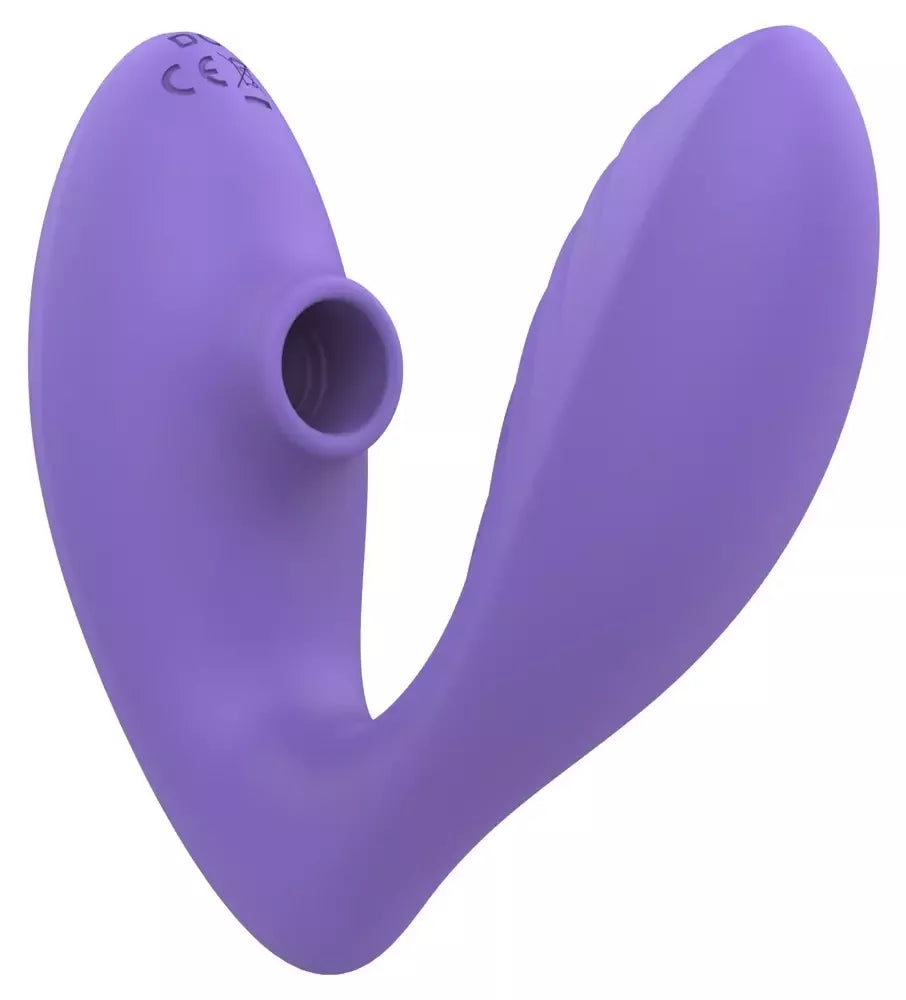 ROMP Reverb dvigubo veikimo silikoninis intymus prietaisas, atsparus vandeniui, violetinis