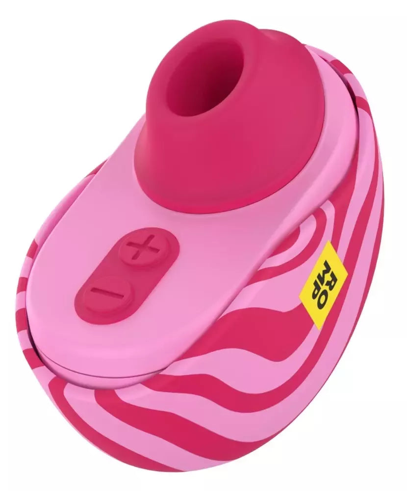 ROMP Spin kompaktiška oro pulsų sistema su apsauginiu dėklu, 7 cm, rožinė