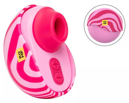ROMP Spin kompaktiška oro pulsų sistema su apsauginiu dėklu, 7 cm, rožinė