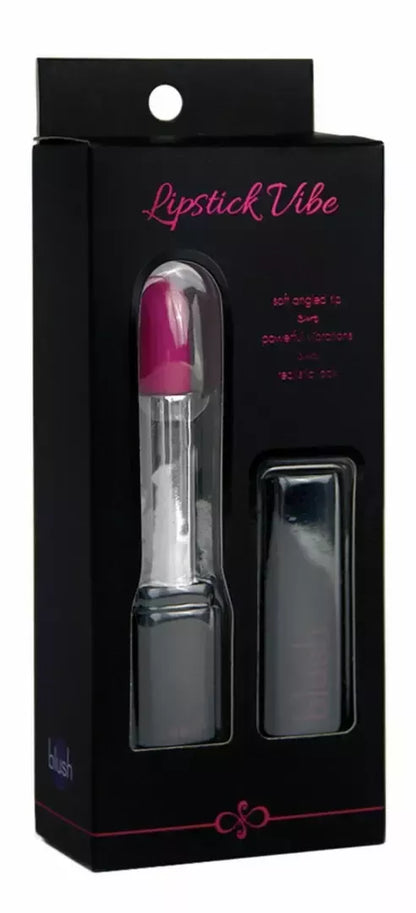 Rosy Touch Lipstick Compact vibruojantis prietaisas, diskretiškas rožinis mini modelis