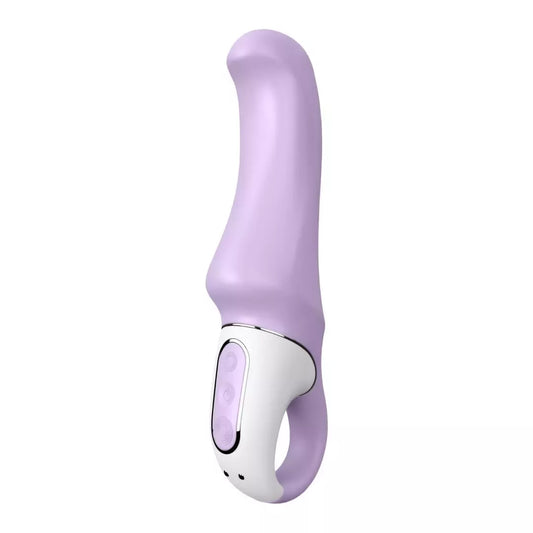 Satisfyer Charming Smile silikoninis intymus masažuoklis, rožinis, atsparus vandeniui
