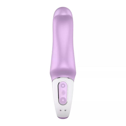 Satisfyer Charming Smile silikoninis intymus masažuoklis, rožinis, atsparus vandeniui