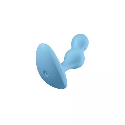 Satisfyer Deep Diver vibruojantis analinis kamštis su Bluetooth, juodas