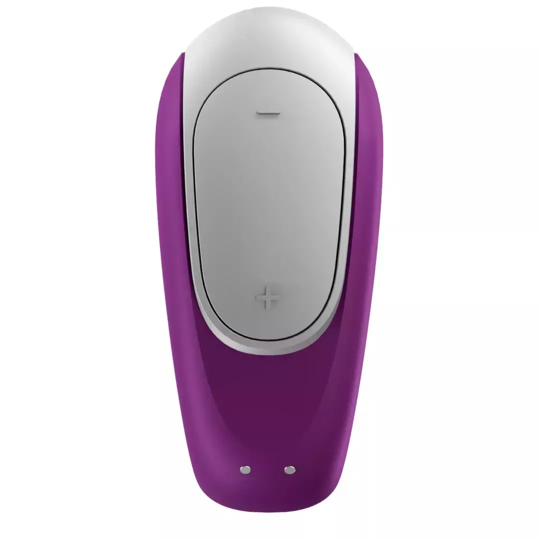 Satisfyer Double Fun Violet – interaktyvus intymus prietaisas poroms