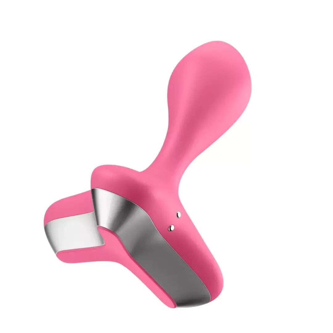 Satisfyer Game Changer Pink – išmanusis analinis vibratorius, silikoninis, valdomas programėle