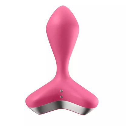 Satisfyer Game Changer Pink – išmanusis analinis vibratorius, silikoninis, valdomas programėle