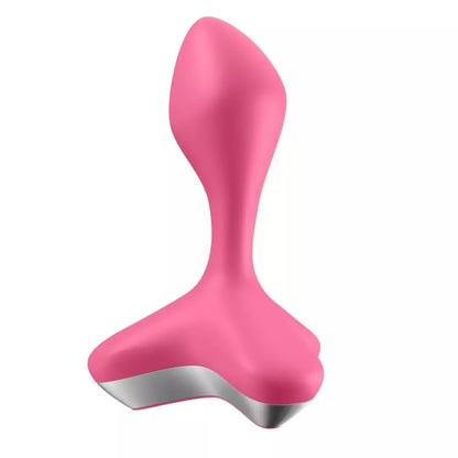 Satisfyer Game Changer Pink – išmanusis analinis vibratorius, silikoninis, valdomas programėle