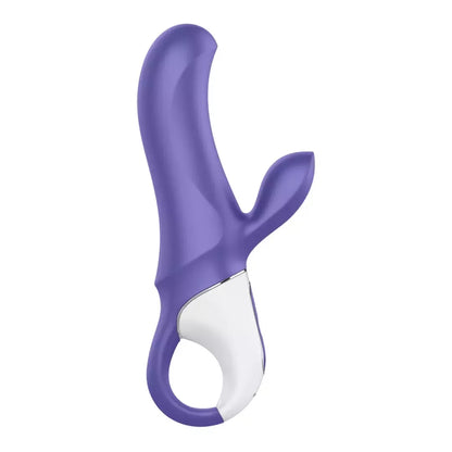„Satisfyer Magic Bunny“ įkraunamas dviejų varikliukų intymus masažuoklis, rožinis