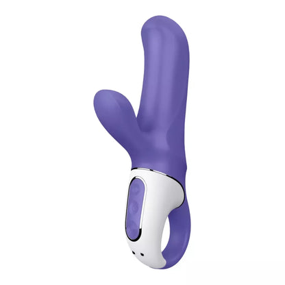 „Satisfyer Magic Bunny“ įkraunamas dviejų varikliukų intymus masažuoklis, rožinis
